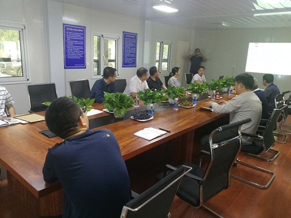 韦德·官方端入口领导现场调研丽水路道路工程